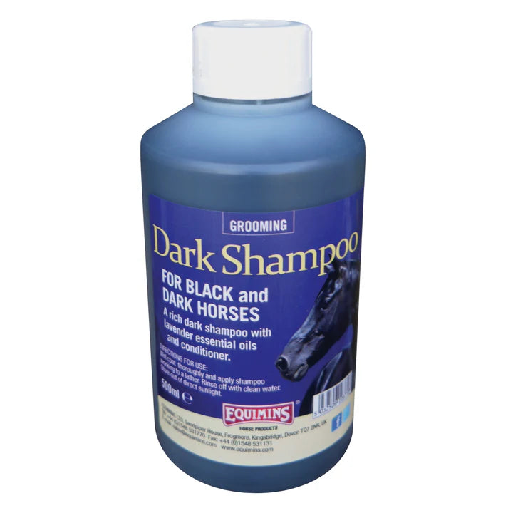Equimins Dark Shampoo for Black & Dark Horses