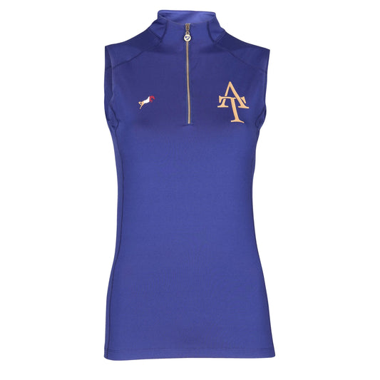 Shires Aubrion Team Sleeveless Base Layer - Navy