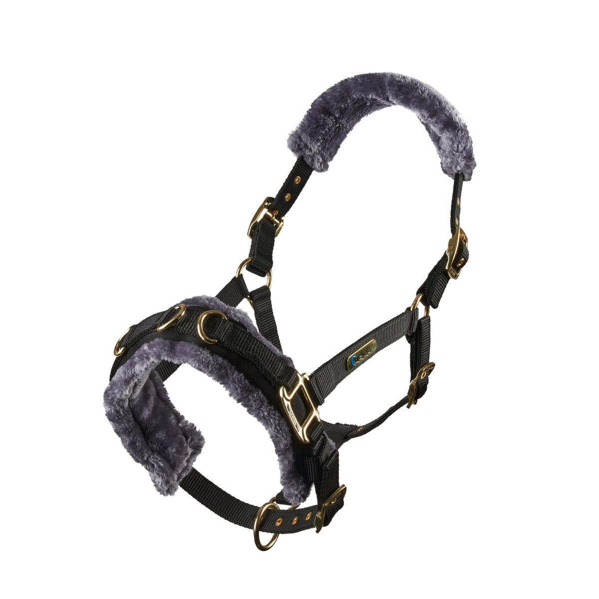 Fleece Lined Lunge Cavesson - official Shires product image