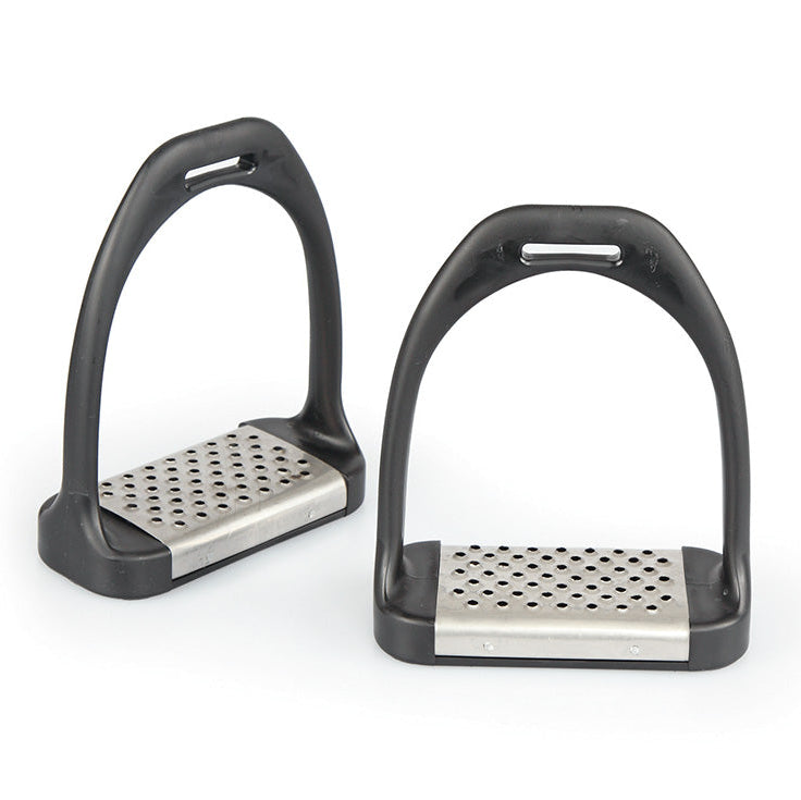 Stirrup Irons With Metal Tread - official Shires product image