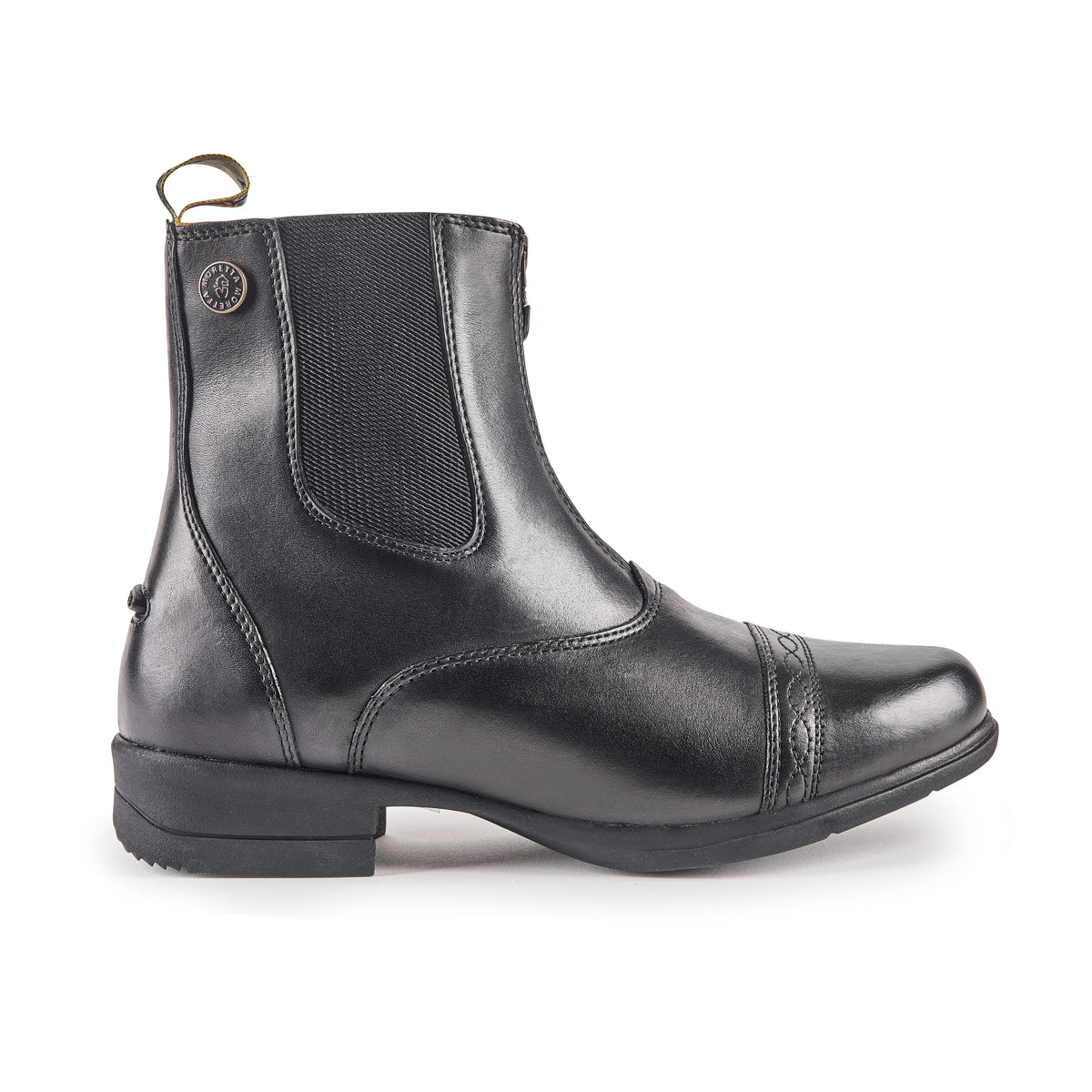 Moretta Rosetta Paddock Boots - Black