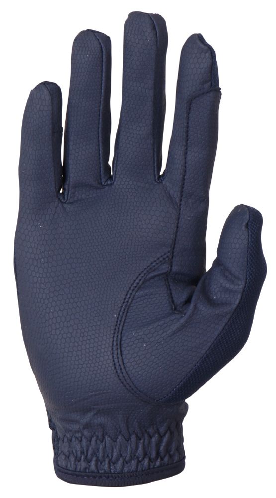Elano Fleece Lined Leather Look Gloves