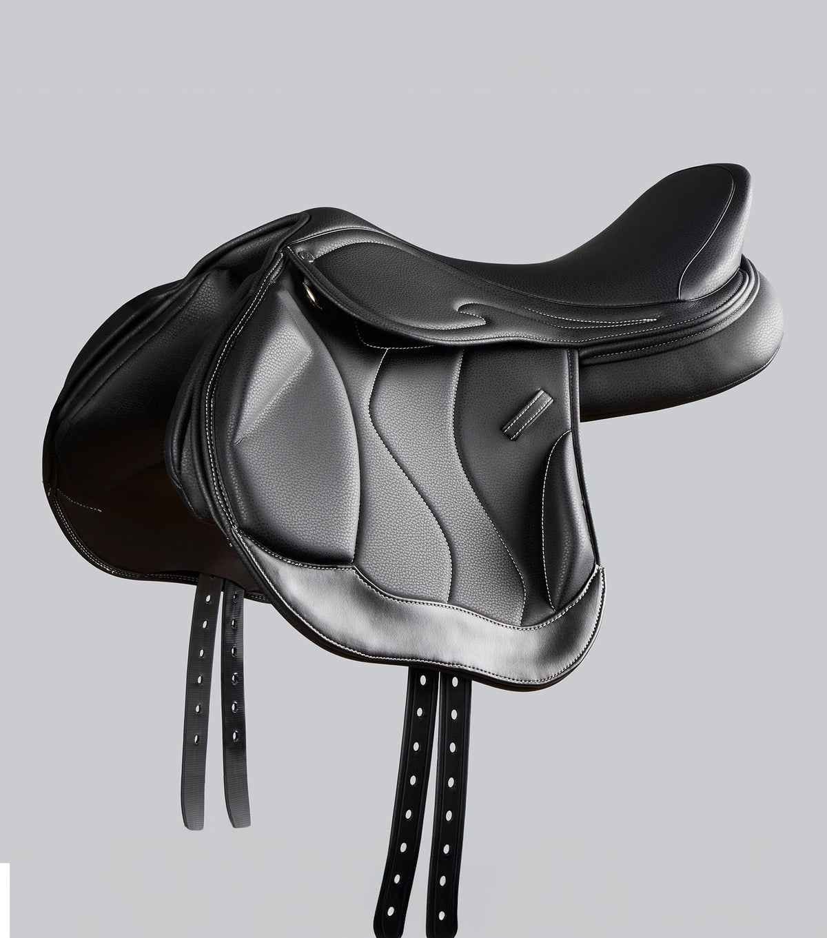 Rouen Synthetic Monoflap Cross Country Saddle
