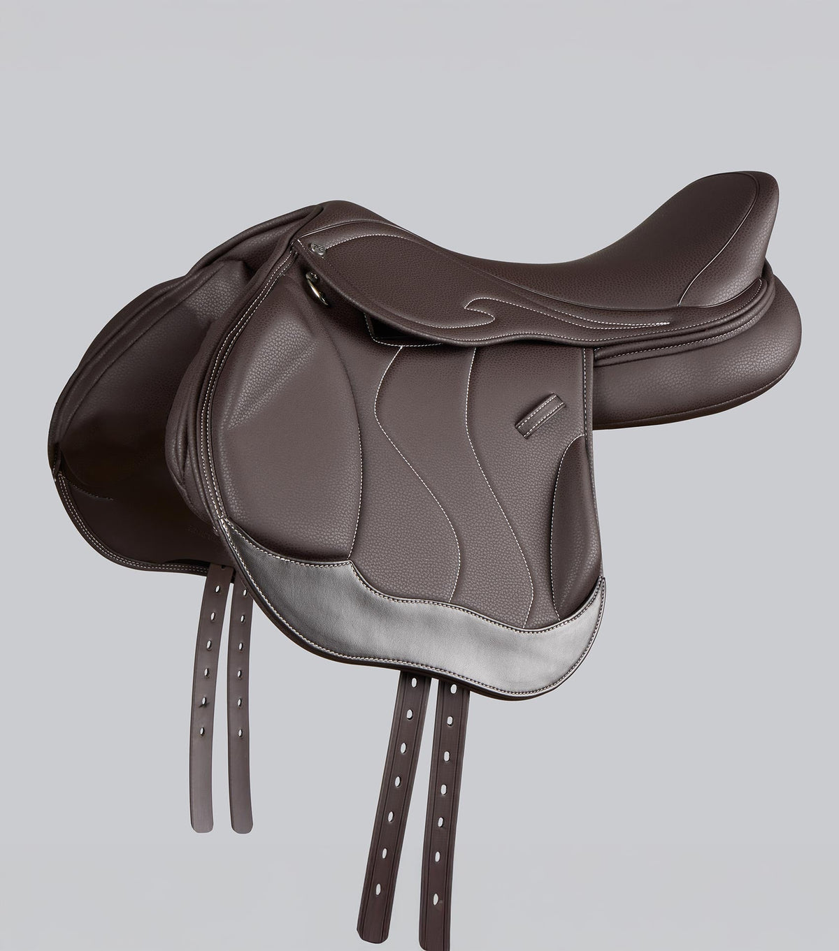 Rouen Synthetic Monoflap Cross Country Saddle