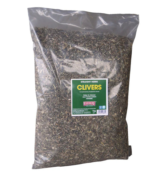 Equimins Straight Herbs Cleavers 1kg Bag