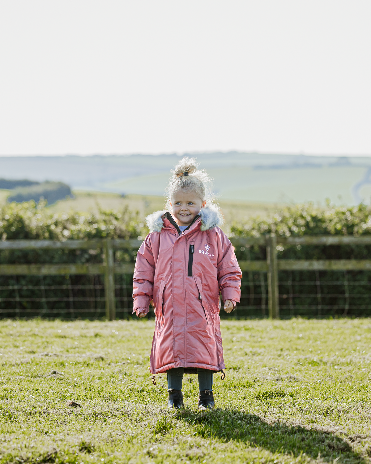 Evolution Childrens Thick Fleece - Dusky Pink