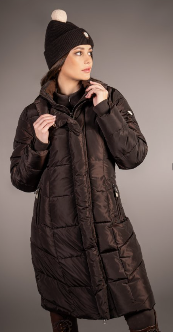 Lauria Garelli Brown Padded Coat