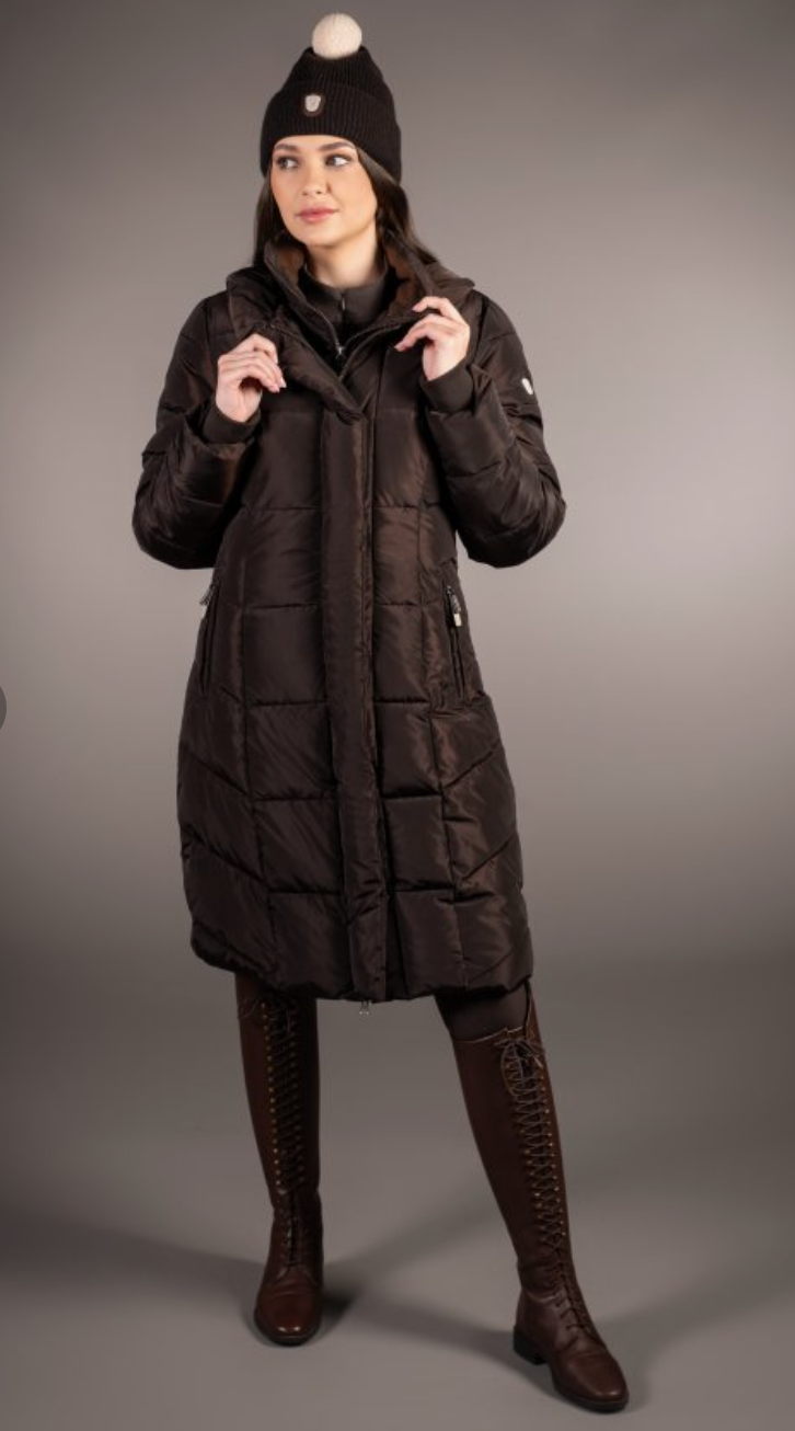 Lauria Garelli Brown Padded Coat