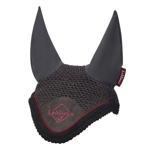 LeMieux Classic Fly Hood Cinder/Black Size Medium