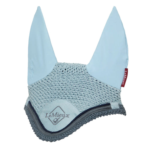 LeMieux Classic Fly Hood Glacier Blue/Petrol Size Medium